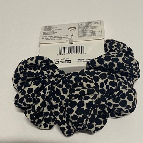 Scunci 1pc Scrunchie U Got This 12493 Black White - Picture 5 of 8